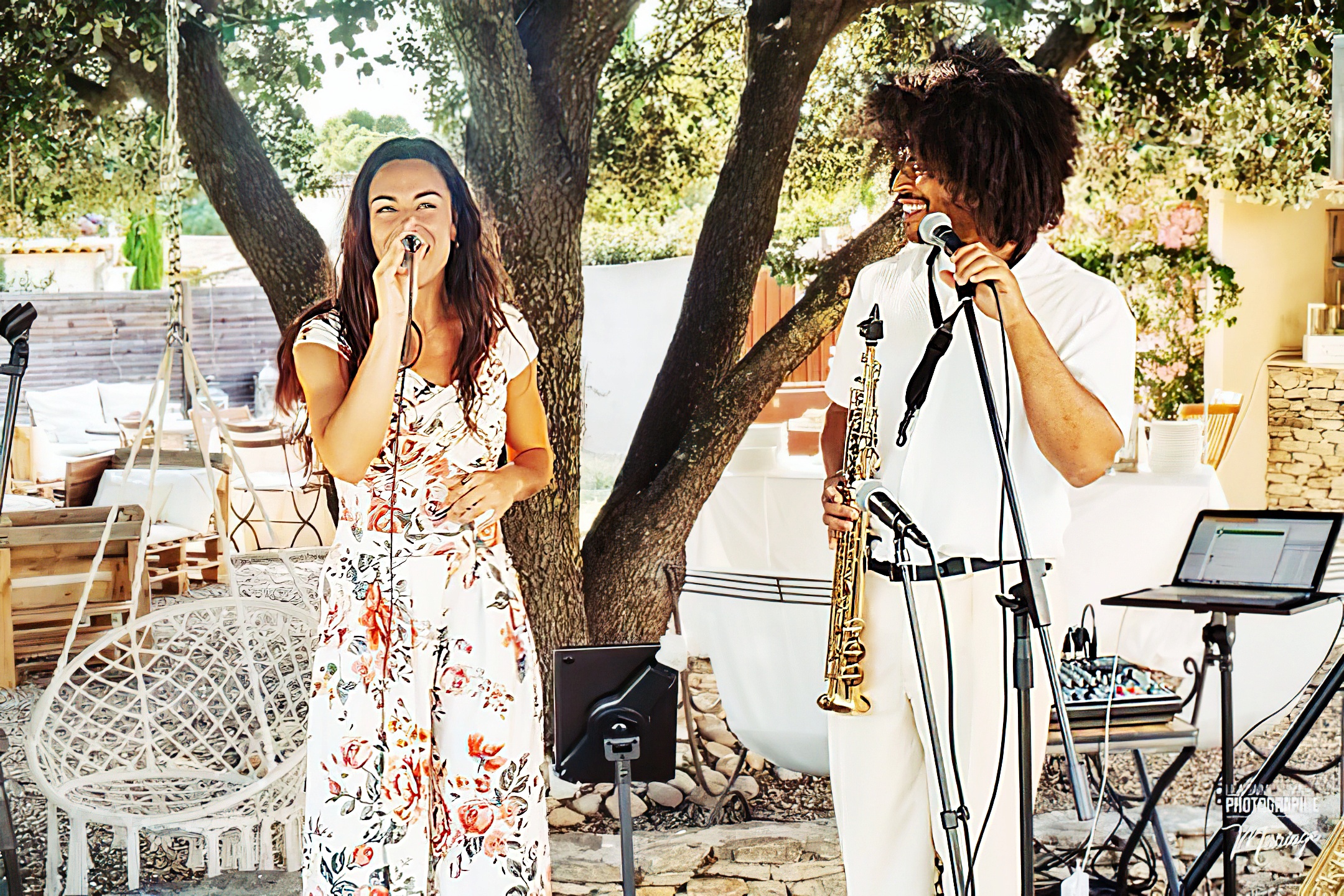 duo musical sax mariage